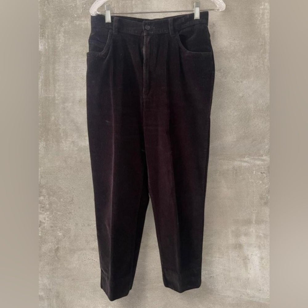 St John Sport Black Pants Gold Button Detail Designer Trousers Size 8
